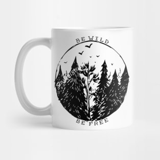 Landkonuur "Be wild, Be Free" Mug